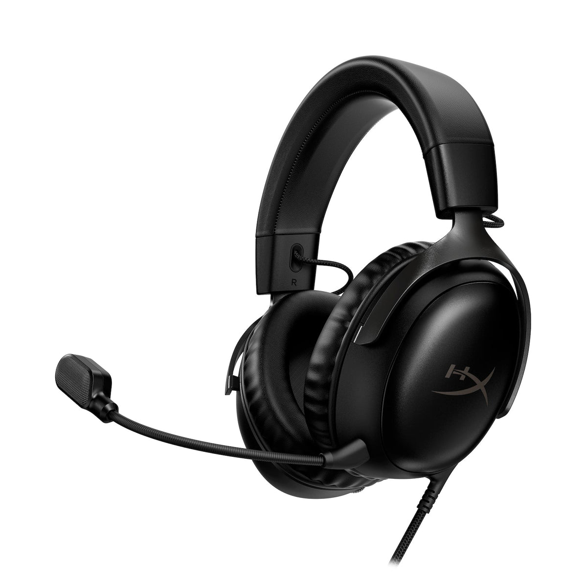 HyperX Bundle - Cloud III Wired Headset, Rubber Keycaps