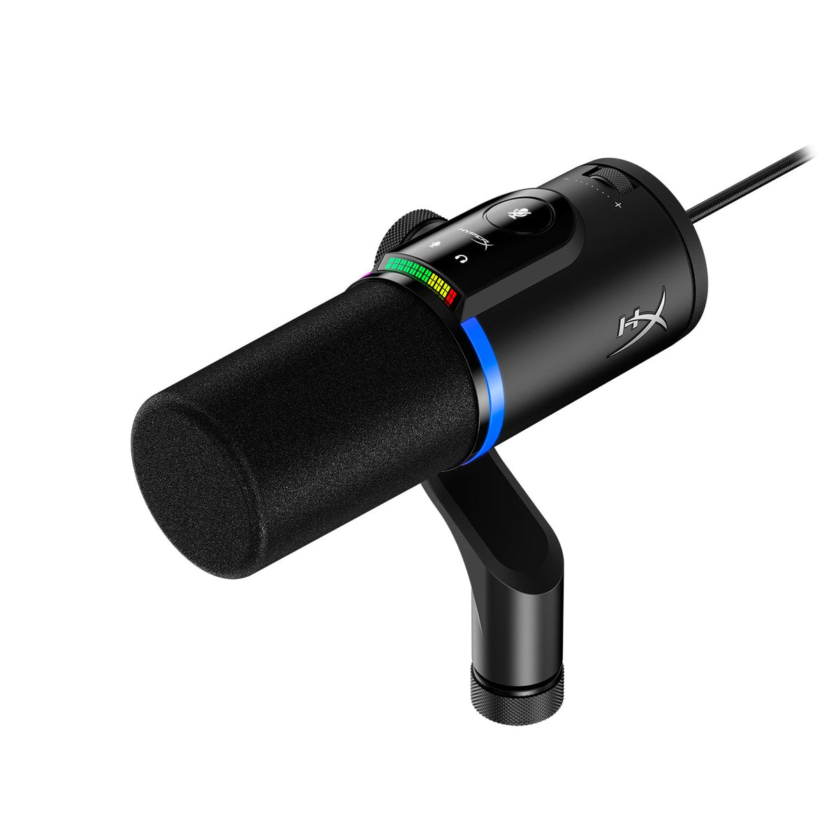 HyperX FlipCast - USB/XLR Dynamic Microphone (Black) - 01