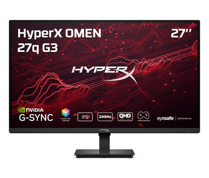 HyperX OMEN 27 inch QHD 240Hz Gaming Monitor - OMEN 27q  G3 - 01