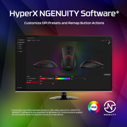 HyperX Pulsefire Saga – Gaming Mouse