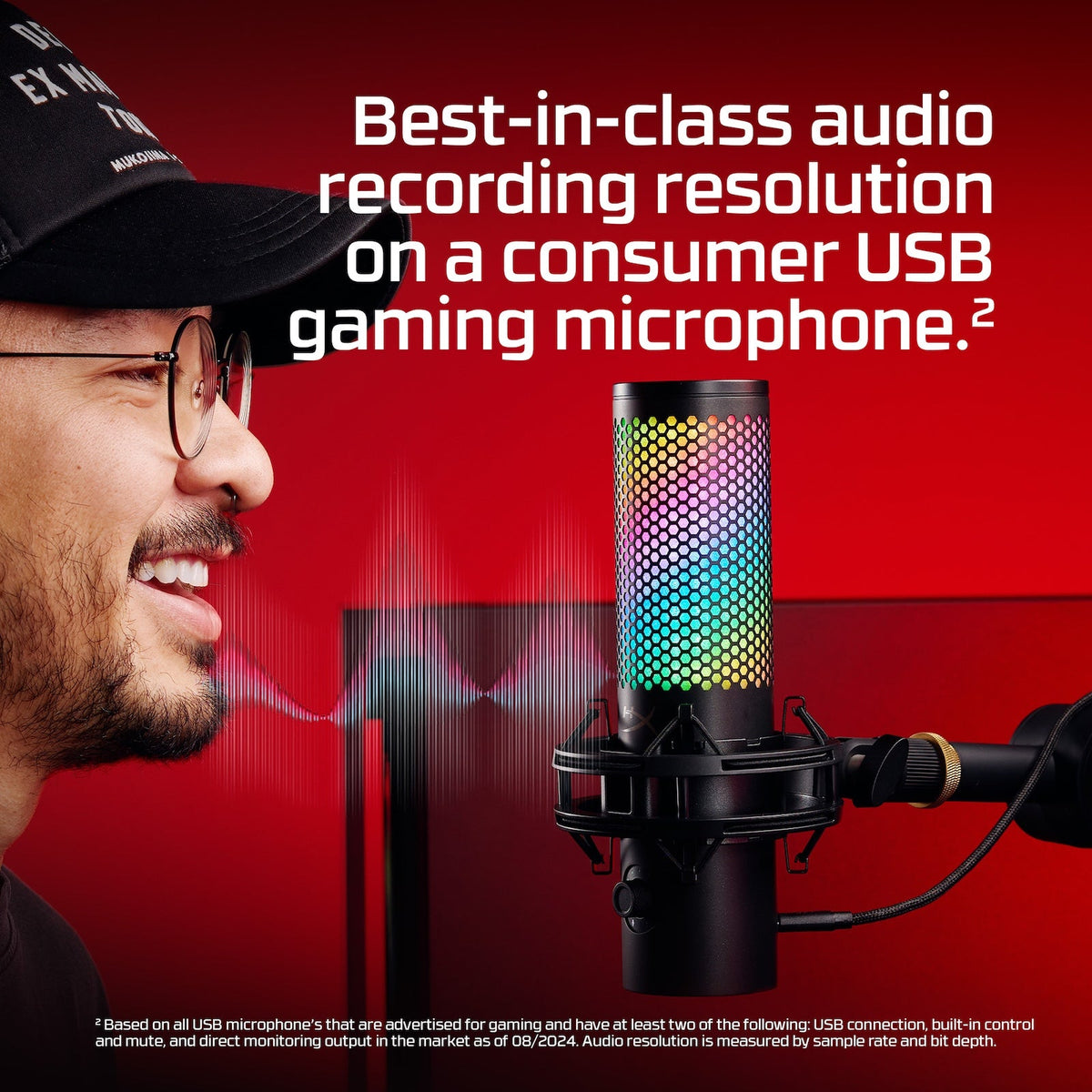 HyperX QuadCast 2 S – USB Microphone