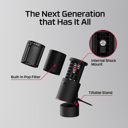HyperX SoloCast 2 – USB Microphone