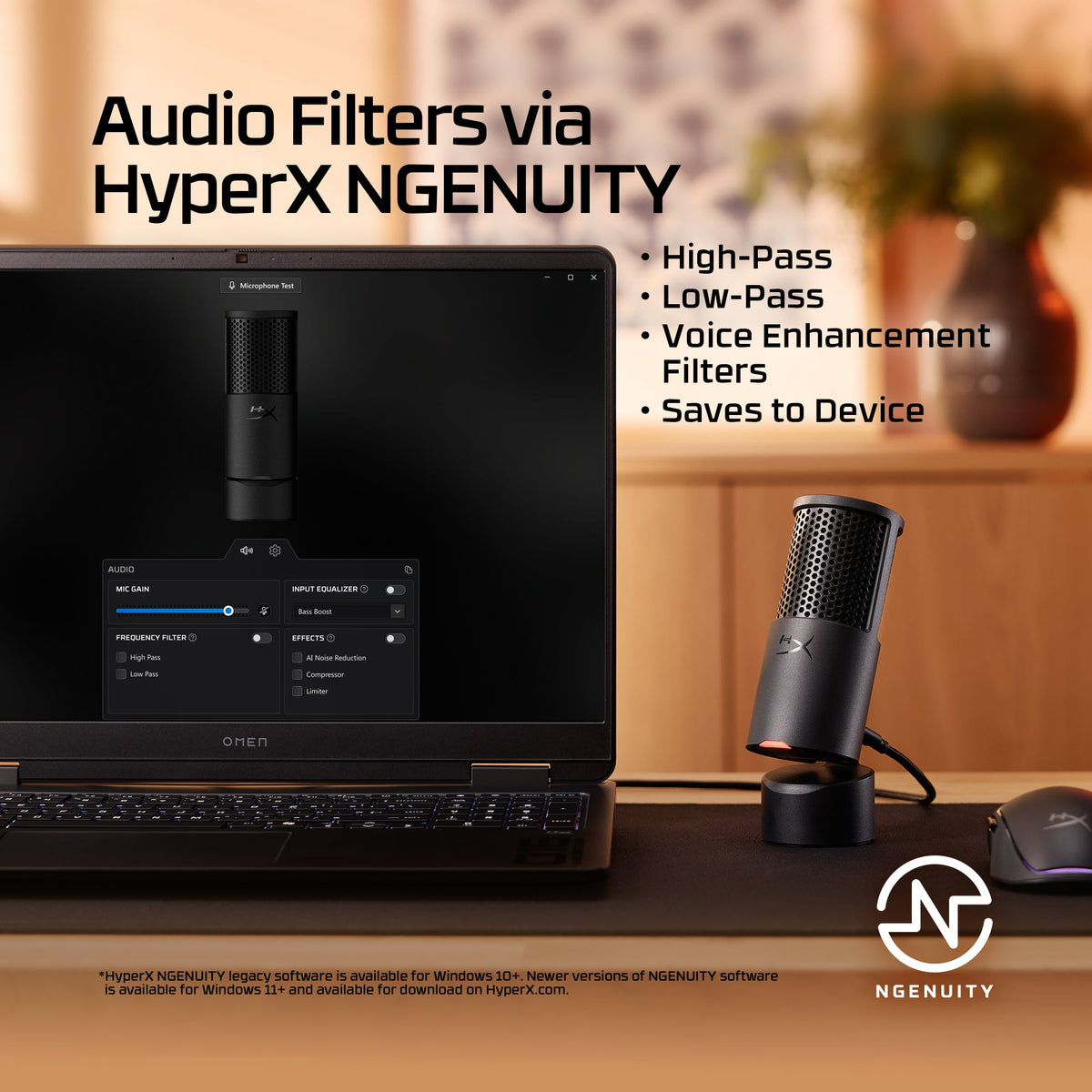 HyperX SoloCast 2 – USB Microphone