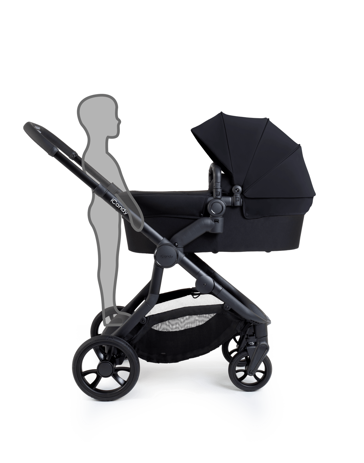 iCandy Orange 4 Double Pushchair - Black Edition
