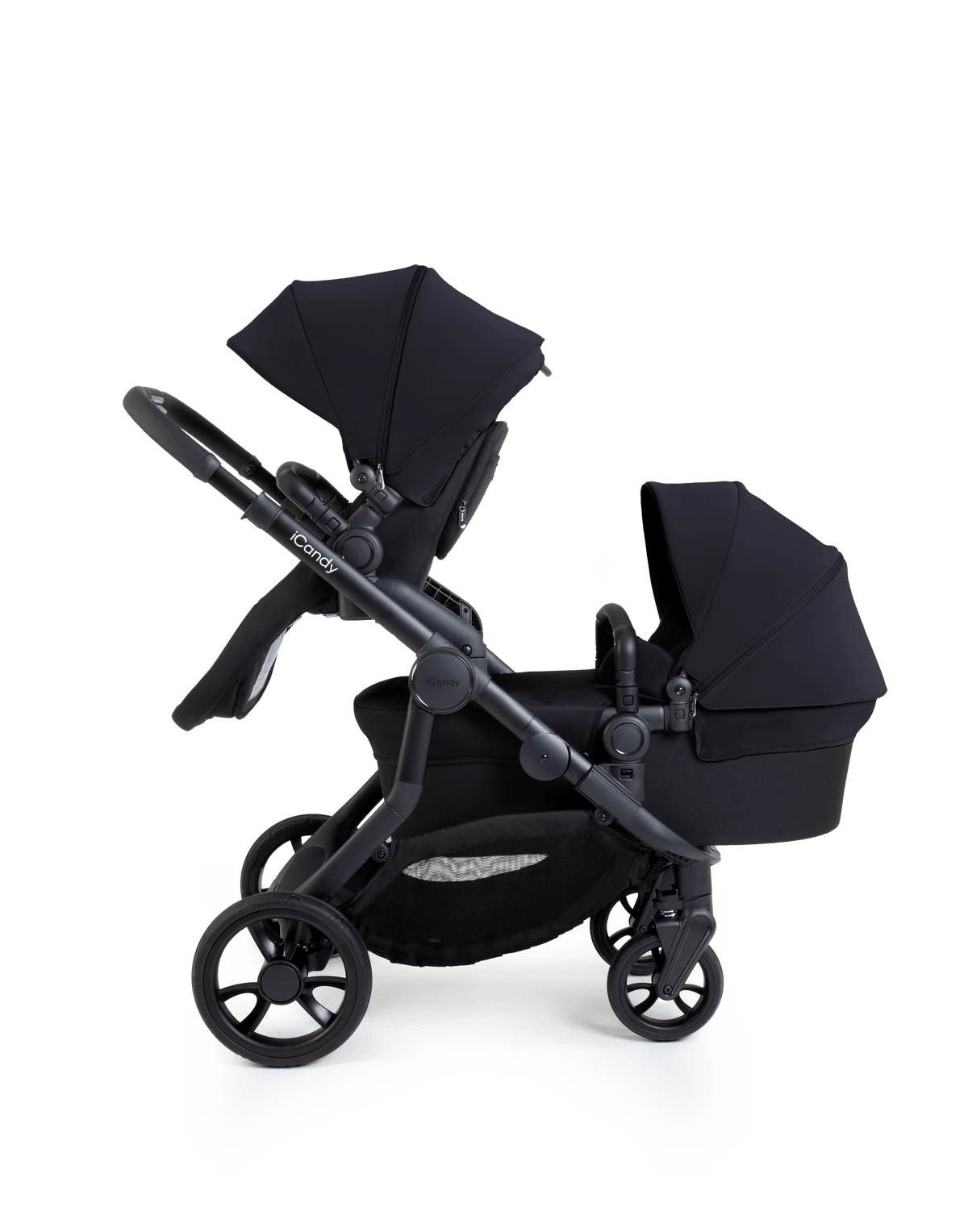 iCandy Orange 4 Double Pushchair - Black Edition