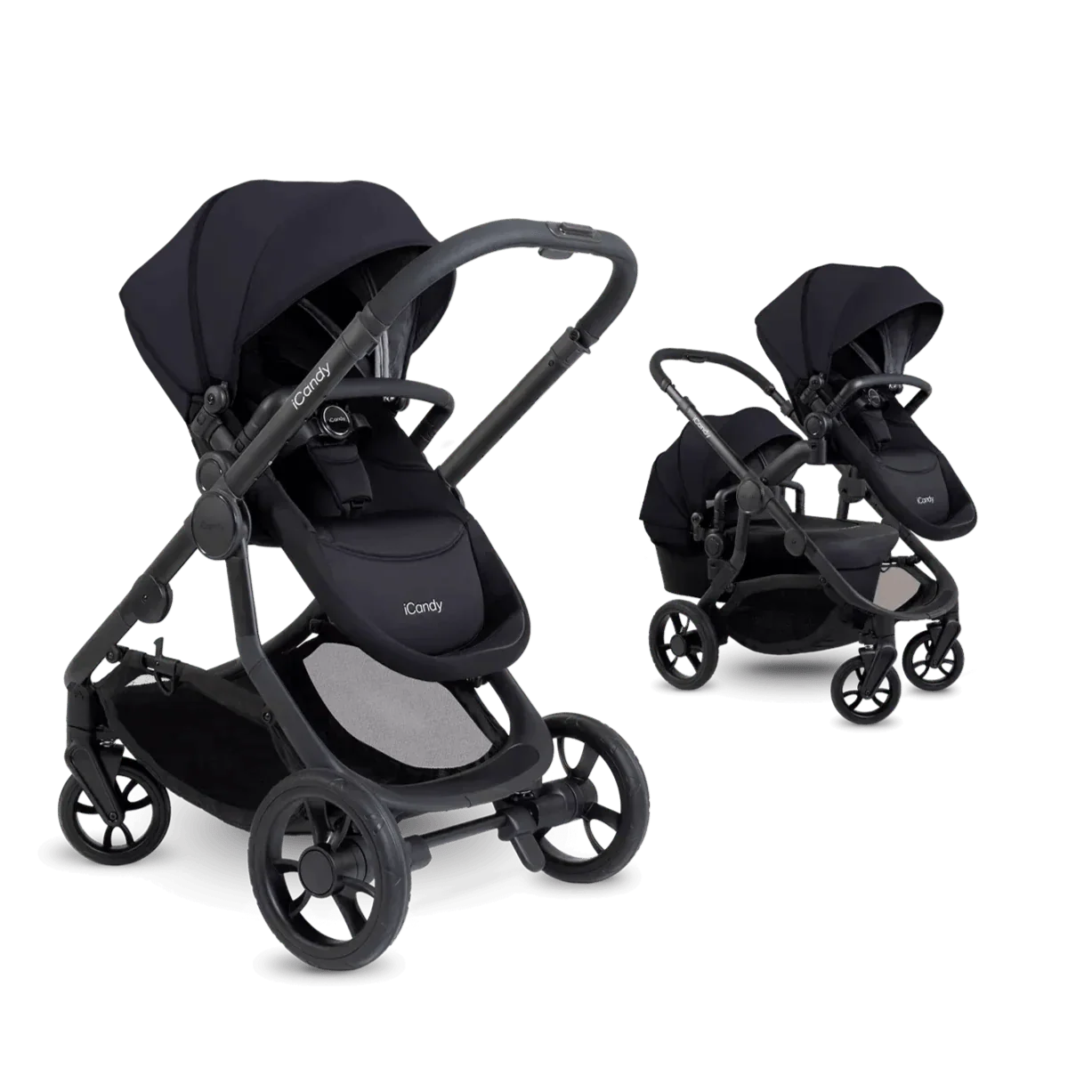 iCandy Orange 4 Cabriofix i-Size and Base Travel System - Black