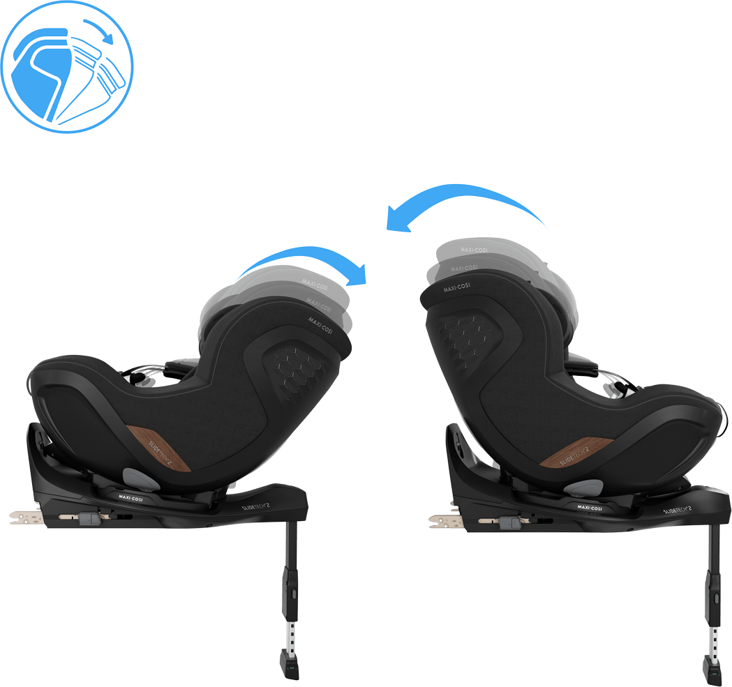 Maxi Cosi Mica Slide Pro Car Seat - Authentic Black