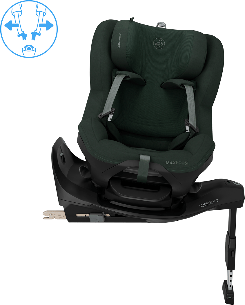 Maxi Cosi Mica Slide Pro Car Seat - Authentic Green