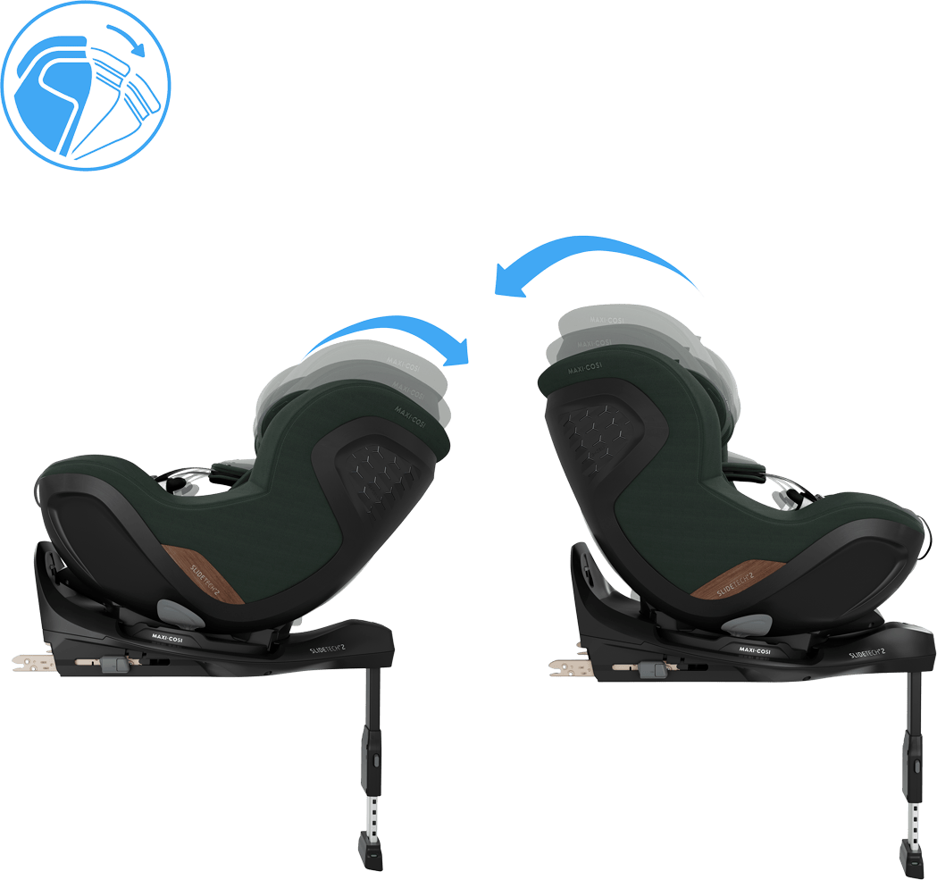 Maxi Cosi Mica Slide Pro Car Seat - Authentic Green