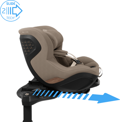 Maxi Cosi Mica Slide Pro Car Seat - Authentic Truffle