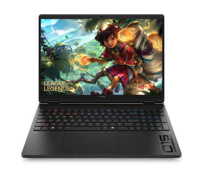 HyperX OMEN 15 inch Gaming Laptop PC 15, Windows 11 Home, 15.3", Intel® Core™ i7, 16GB RAM, 1TB SSD, NVIDIA® GeForce RTX™ 5060, 2.5K, Shadow black
