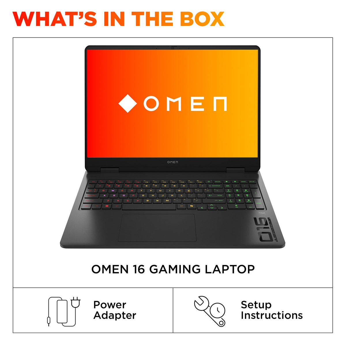 OMEN Gaming Laptop 16-ap0097nr 16", Windows 11 Home,  AMD Ryzen™ AI 9, 32GB RAM, 1TB SSD, NVIDIA® GeForce RTX™ 5070, WQXGA, Shadow black