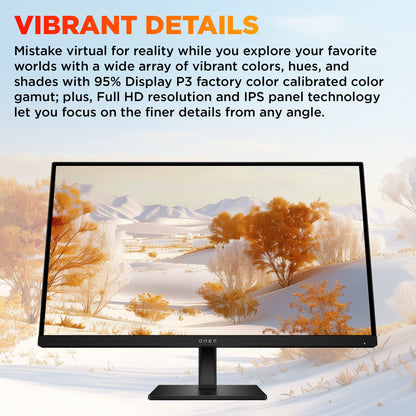 OMEN 27 inch FHD 180Hz Gaming Monitor - OMEN 27 G2