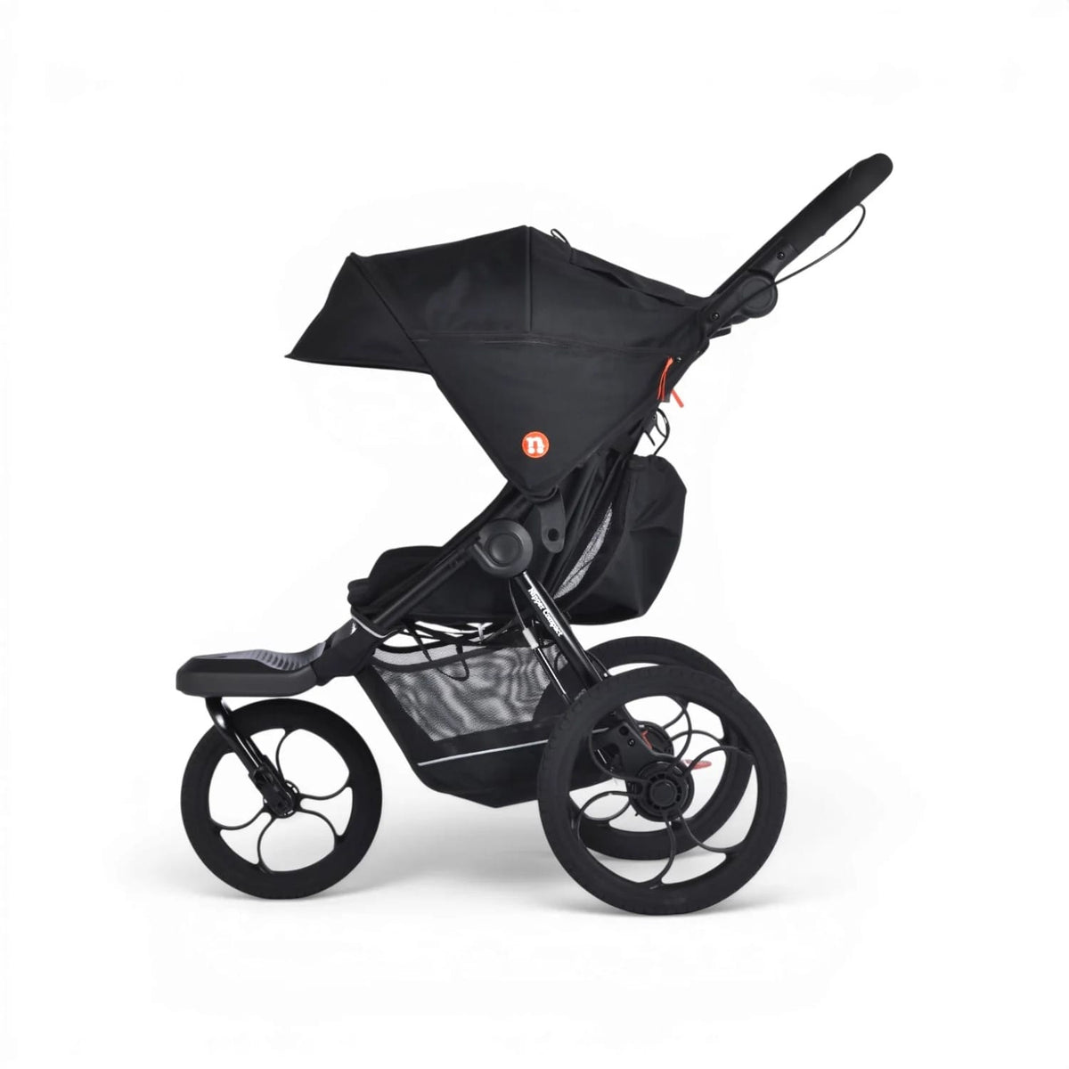 Out N About Nipper Compact Front Rider Bundle - Black
