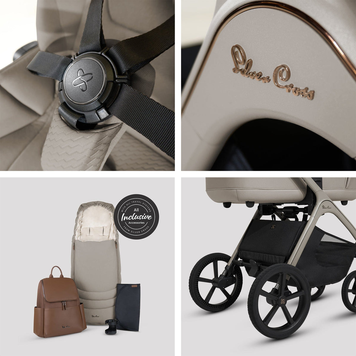 Silver Cross Cove Ultimate 360 Bundle - Champagne