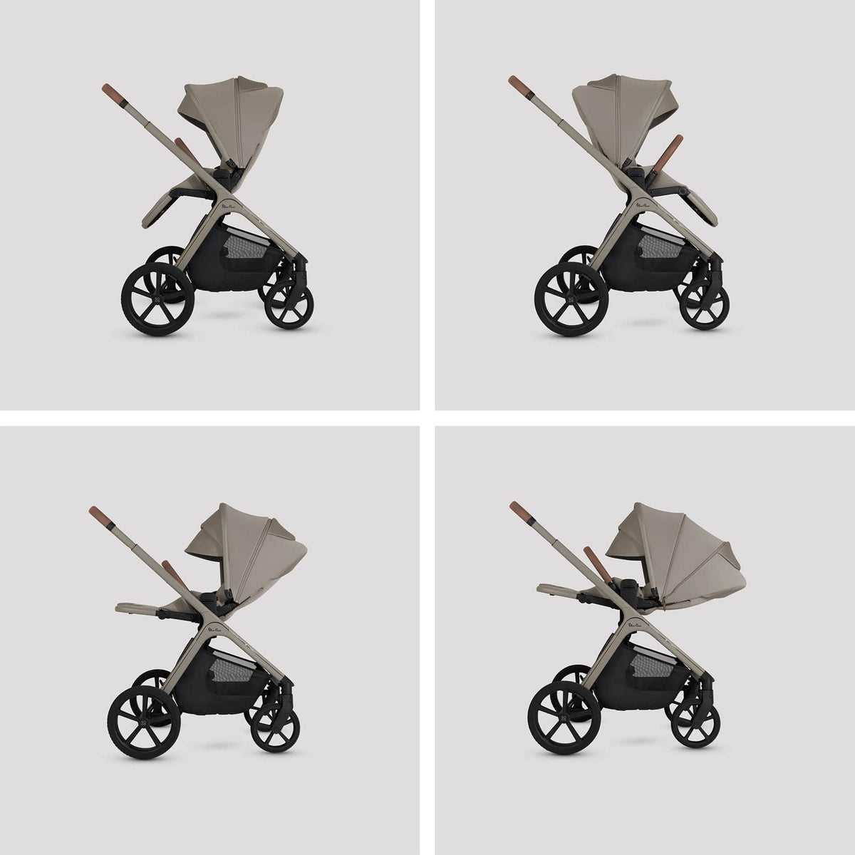 Silver Cross Cove Ultimate 360 Family Bundle - Champagne/Natural Taupe