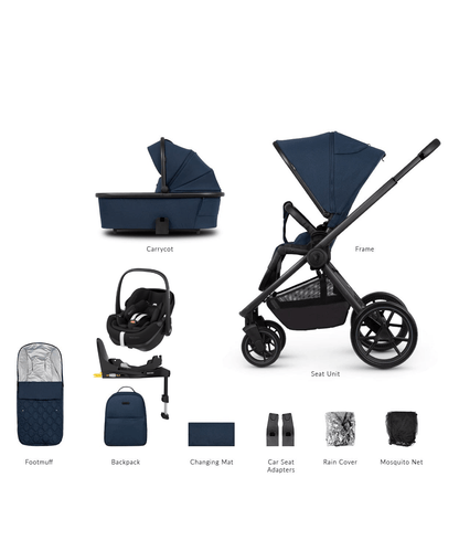 Venicci Tinum Edge Pebble 360 PRO 2 Travel System - Ocean